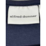 Alfred Dunner Women's 3/4 Sleeve Embellished Square Neck Top Navy Blue Sz L Photo 7