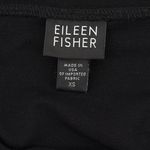 Eileen Fisher XS Washable Stretch Crepe Pencil Skirt Black Minimalist Midi Photo 5