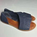  Sandals Women’s Size 8 M 1.State Celvin Leather Open Toe Cutout Flats Photo 1