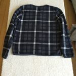 Gap Vintage Dressy Plaid Fleece Jacket - Sz Small Photo 3