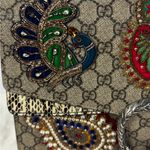 Gucci  GG Supreme Monogram Snakeskin Flower Embroidered Dionysus Shoulder Bag Photo 4