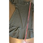 J Jill Ponte Knit Dress‎ Womens Small Knee Length Ruffle Business Office Minimal Black Photo 11