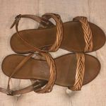 Buckle Faryl tan braided two strap sandals! Size 9.5! Photo 8