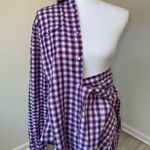 Wrangler  Women’s Pearl Snap Button Down Shirt Pink Plaid Photo 0