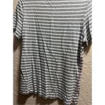 Life is Good Striped Listen To Your Heart Shirt Woman’s Size Medium-Holes Flaw Photo 8