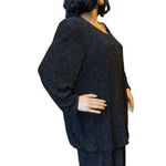 Onyx Nite Formal  black pop over shimmering formal drop waist dress size 18 Photo 7