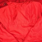 A line red haltered keyhole beaded ruched chiffon prom dress with slit XS/2 Size undefined Photo 15