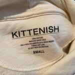 Kittenish Cream Varsity Logo Hoodie S Photo 2