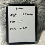 Entro Comfy Lightweight  Casual Mod Shirt Striped Collar Womens Medium Photo 9