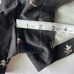 A New Day  dainty floral stretch chino shorts black size 10 Photo 10