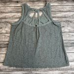 prAna  Women's Athletic Tank Top Slate Blue Green Teal Strappy XS Extra Small V Photo 3