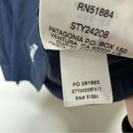 Patagonia  All Weather Zip-Neck Blue Shirt Small Photo 4