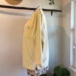 Le Truc Germany Made Pale Yellow Oversized Button Down Shirt Size Large Photo 5