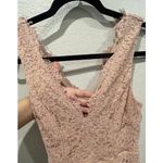 Trixxi Pink Cream Lace Mini Dress Photo 2