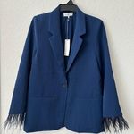 WAYF NWT  Romer Blazer in Navy Blue Size small Photo 0