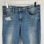 joe's jeans  Easy Fit Crop Jeans Distressed Raw Hem Denim Cropped Deedi Size 28 Photo 6