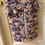 SALONI Sonia Long Dress in Floral Lace Detail Size 0 US or 4 UK Silk Maxi Ruffle Photo 12