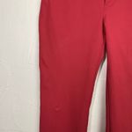 Escada Red Straight Leg Pants Stretchy Jeans 4 Photo 2