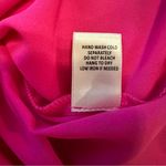 Skies Are Blue  hot pink long sleeve button up front tie size XS Photo 6