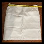 Jaclyn Smith white lined skirt. Size larg Photo 8