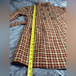 Anthropologie TULLE Orange/Brown Khaki Wool Blend Trench Jacket XS Photo 6