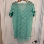 NWOT Francesca's Lace Swim Cover Up Green Size M Photo 4