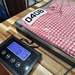 J. McLaughlin  Durham Top Small Catalina Ruffle 3/4 Sleeve Pink Checkered Stretch Photo 5