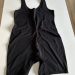 Isabel Maternity Black Tank Bodysuit Athleisure Activewear Size L Photo 0