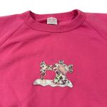 Vintage Rich Tee's Jennifer Dawn Pink Short Sleeve Sewing Machine Sweatshirt XL Photo 1