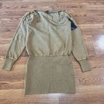 Retrofête  DARCY TERRY Caramel Mini SWEATSHIRT DRESS size M Photo 7