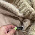 Zaful Cozy Cream Half-Zip Pullover- fleece lined. Size small (4) Photo 2