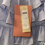 Anthropologie NWT $348  x BHLDN Cami Strapless Tiered Chiffon Lace Midi Dress XL Photo 5