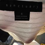 Sanctuary Women's White V-Neck Wrap Cotton Blouse Long Sleeve Casual Top Size S Photo 5