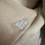 We Wore What | Tan French Terry Oversized Hoodie | Size Extra Large Photo 2