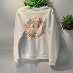 Better Together Happy Mind Happy Life Crewneck Sweatshirt Oversized Small Photo 1