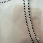 MAYLE Dezra Collar Blouse in Ivory and Black NWT size 2 Photo 7