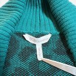 BCBGeneration Women's Leopard Open Front Knit Duster Cardigan Size L Maximalist Photo 5