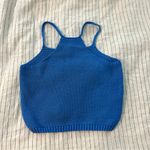 Bardot  Reversible Blue Knit Tank Photo 2
