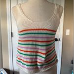 ZARA Striped‎ Multicolor  Knit Tank Top Photo 0