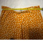 ASOS  Orange Flared Ruffle Hem Polka Dot Pants  20 Twee Coconut Girl Dopamine Photo 4