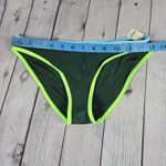 Aerie  Bikini Bottoms Women XS Green Neon Trim Swimwear Beach Pool Photo 7