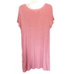 SavLabrant Boutique Jersey Short Sleeve Mini Dress Mauve Pink Size Large Photo 1
