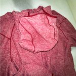 Lululemon  surge warm full zip hoodie jacket size Medium heathered dark sport red Photo 8