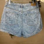 American Eagle | women bleached washed denim mom shorts Photo 8
