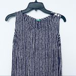 United Colors Of Benetton Benetton Navy Blue Polka Dot Sleeveless Maxi Floor Length Dress Size S Photo 1