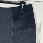 Calvin Klein Women’s Dark Grey Pencil Skirt With Stretch Waist And Rear Slit Sz6 Photo 3