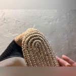 Brighton  Black and Natural Tan Woven Women’s Bag black and silver accents spring Photo 5