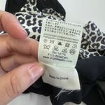 3.1 Phillip Lim  Tank Top Womens 2 Black White‎ Animal Print Layered Silk Photo 4