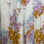 Molly green  Split Thigh Flowy Boho Watercolor Floral Pants Size Small Photo 2