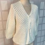 Lauren Ralph Lauren White Exclusive Hand Knit V Photo 1